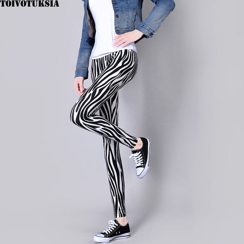 TOIVOTUKSIA Women's Zebra