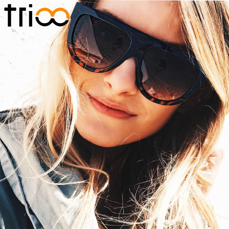 TRIOO Tortoiseshell Flat