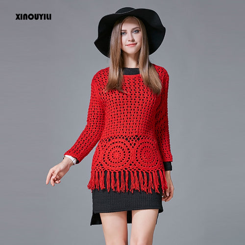 Tassel women sweaters