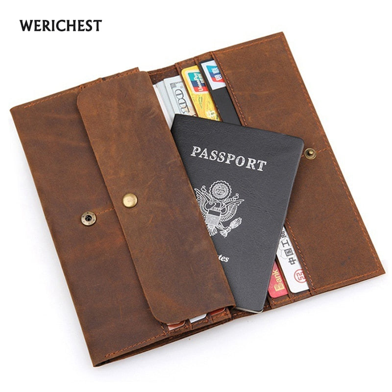 Travel genuine leather