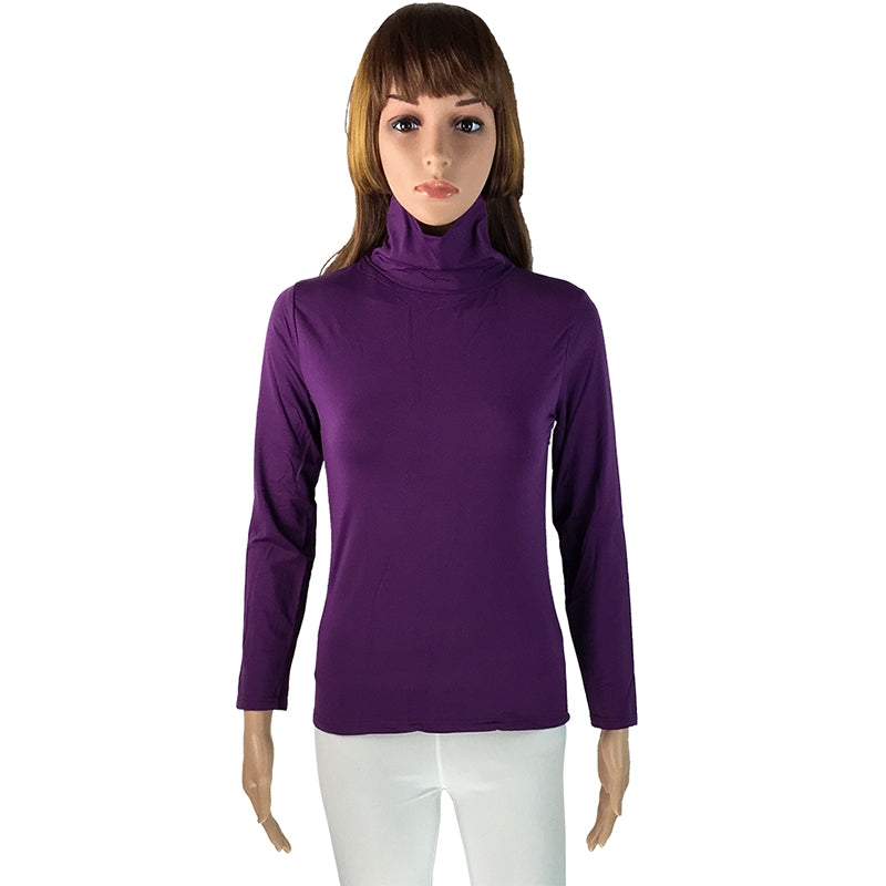 Turtleneck Woman Tshirt