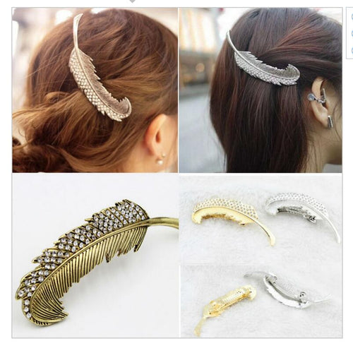 Vintage Feather Hair
