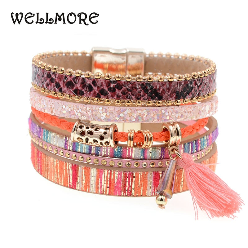 WELLMORE leather bracelet