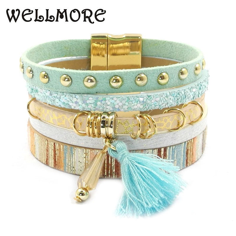 WELLMORE women leather