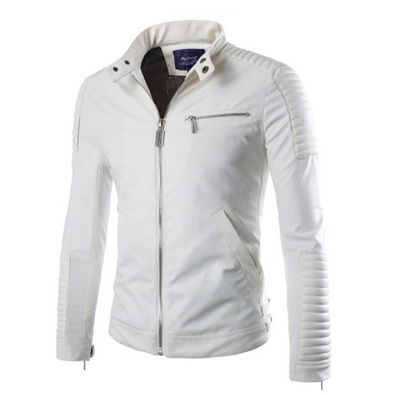 White Leather Jacket