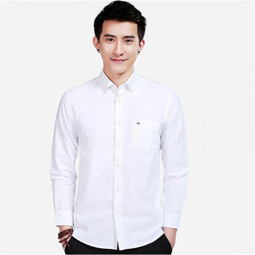 White Oxford shirt