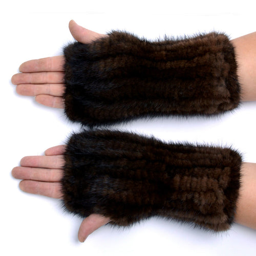 Winter mink fur