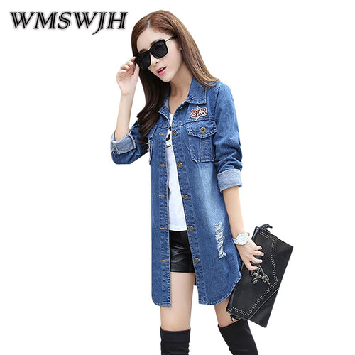Wmswjh Denim Jacket