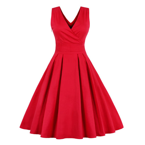 Women Elegant Red