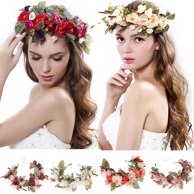 Women Flowers Wreath