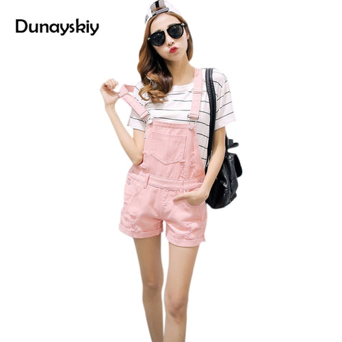 Women Jean Playsuit