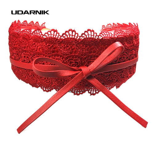 Women Lace Cummerbunds