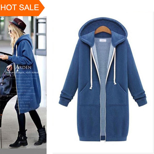 Women Long Hoodie