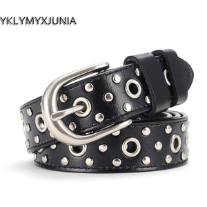 Women Perforated Belt