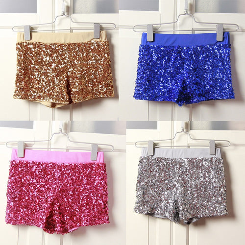 Women Sequins Shorts