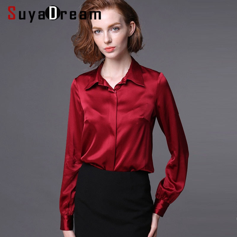 Women Silk Blouse