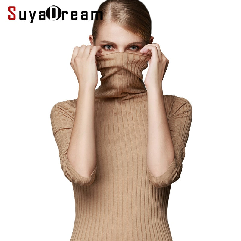 Women Wool Turtleneck