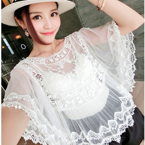 Women's Floral Transparent