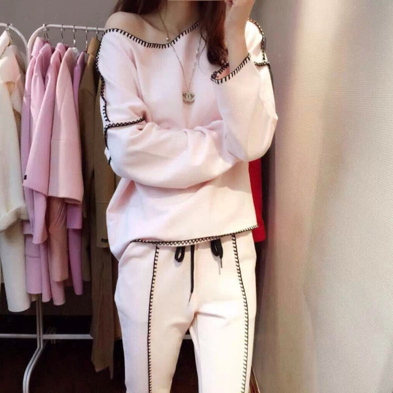 Women's Sweatshirt+Pants Spring