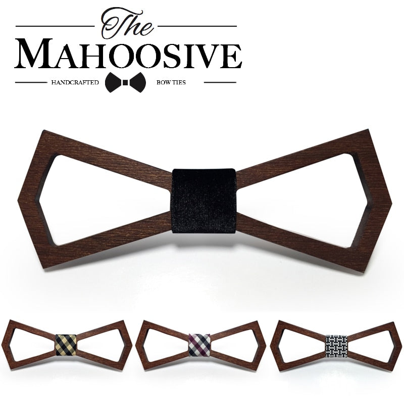 Wooden Fashion Bowties