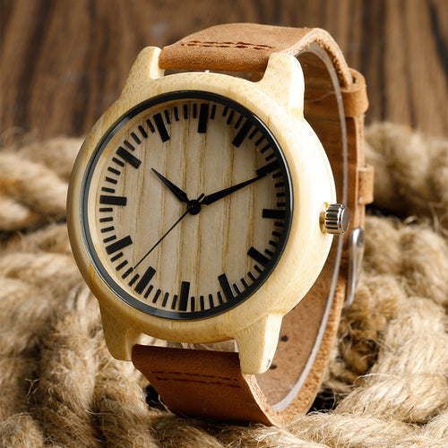 Wooden Watches Natural