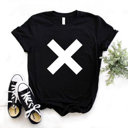 X Cross Print