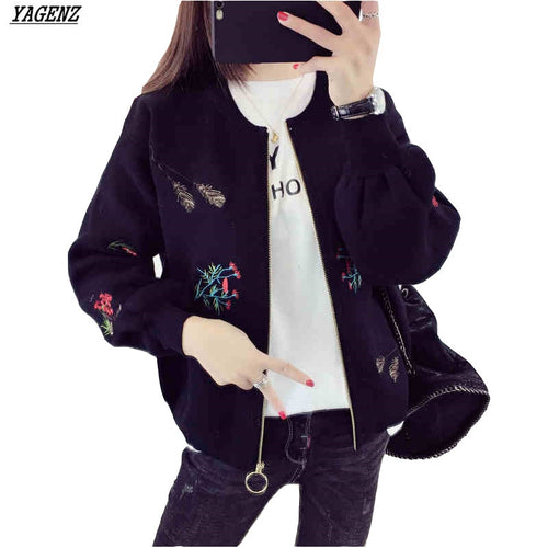 YAGENZ Embroidered Knit