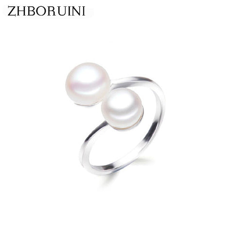 ZHBORUINI Pearl Ring