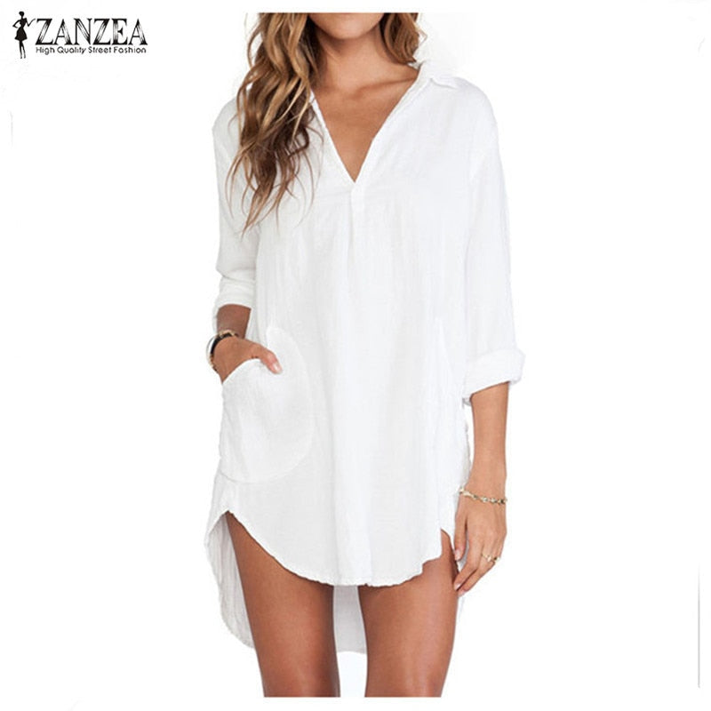 Zanzea Blusas Femininas