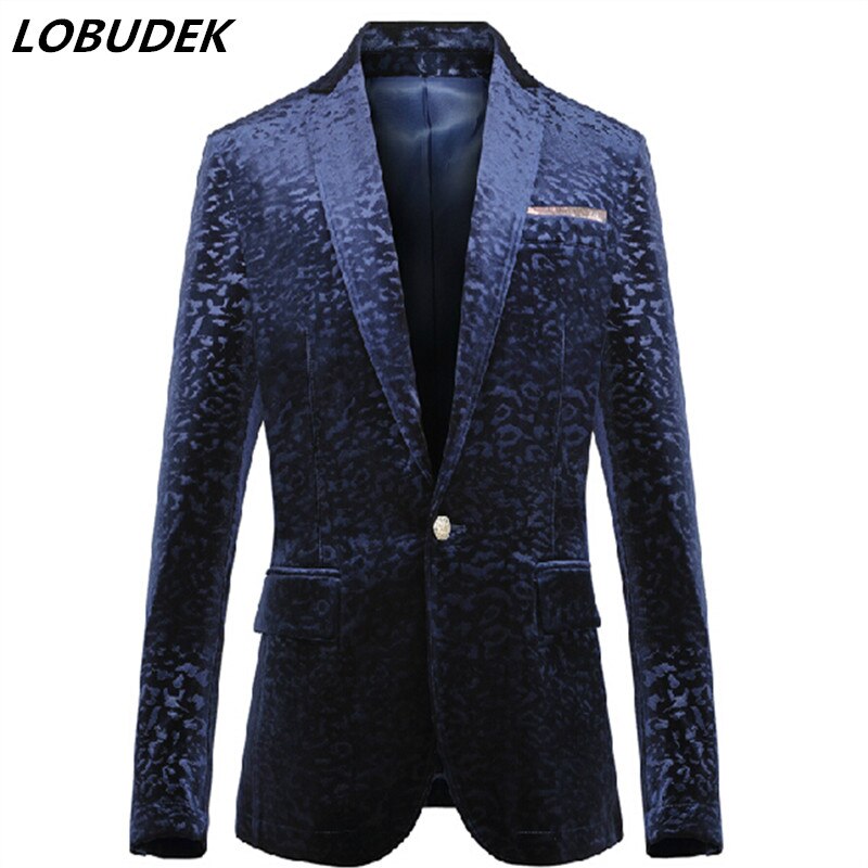 blue costume men's