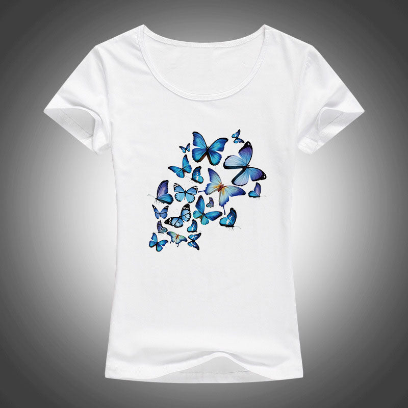 butterflies Printed cotton