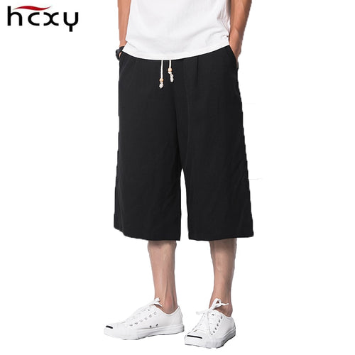 calf-length Men's pants