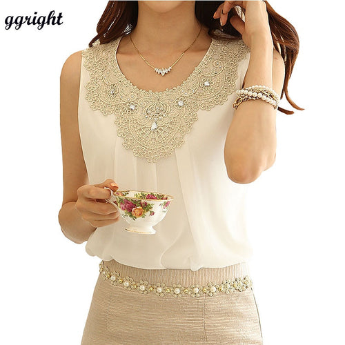 camisas femininas chiffon