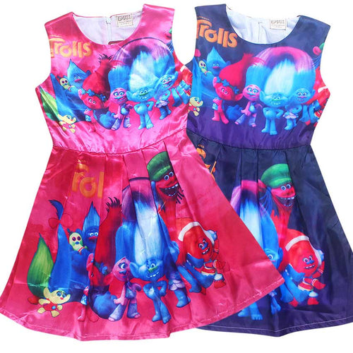 children trolls dress
