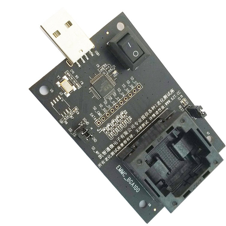 eMMC100 socket USB