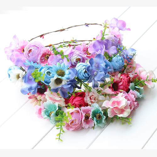 flower headband Girl