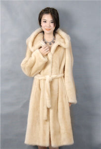 genuine mink fur