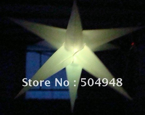 inflatable light star