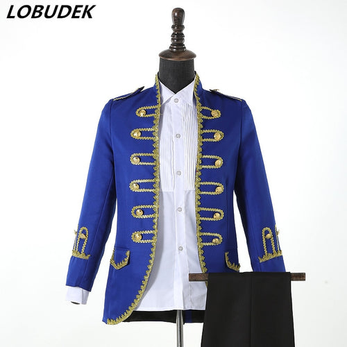 (jacket+pants) male suit
