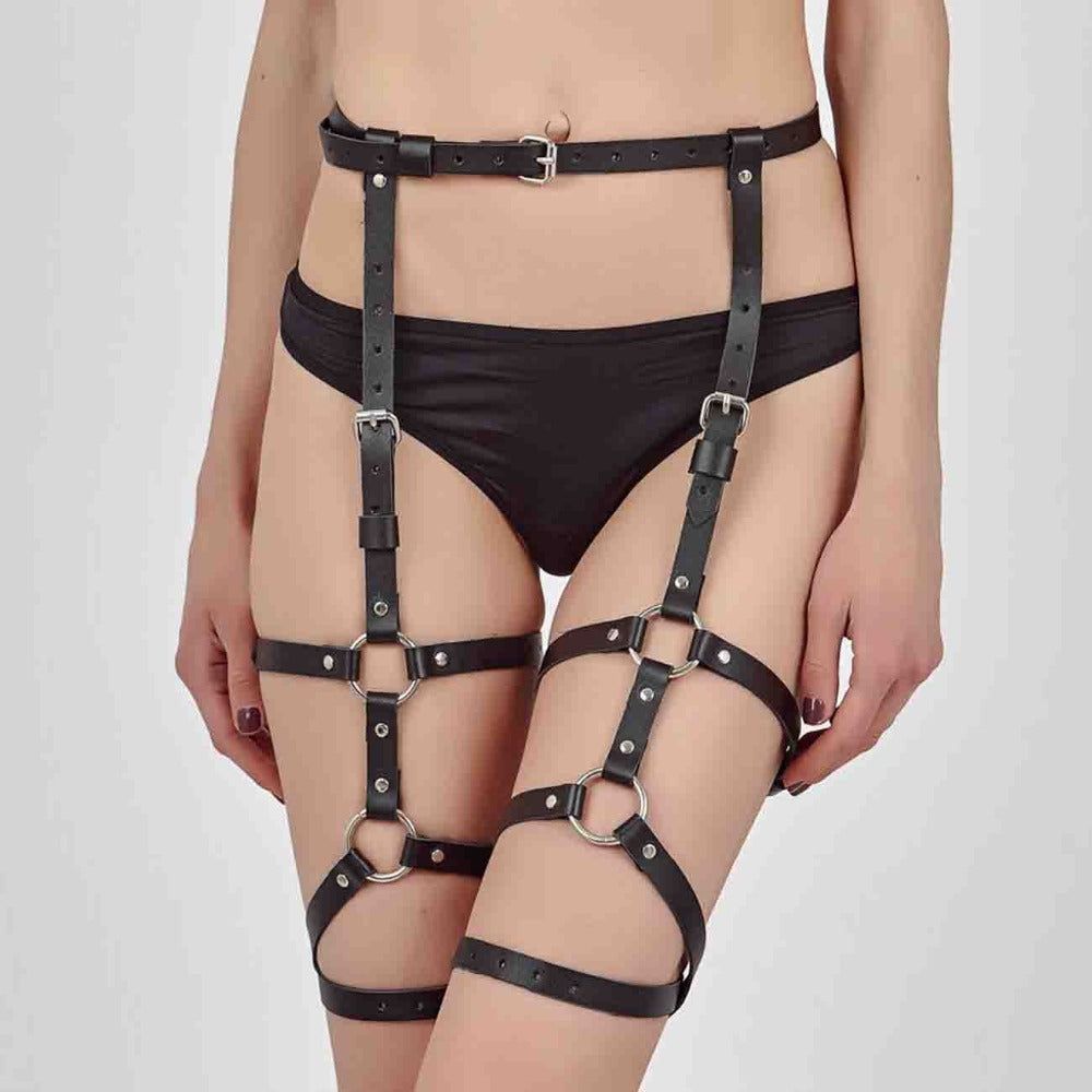 leather harness gothic