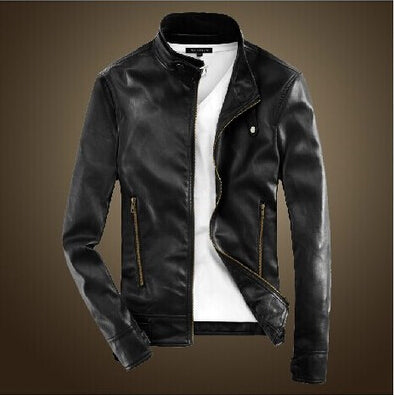 men casual leather