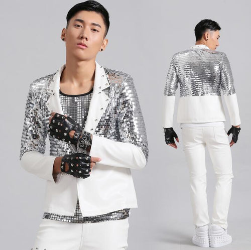 men leather suits