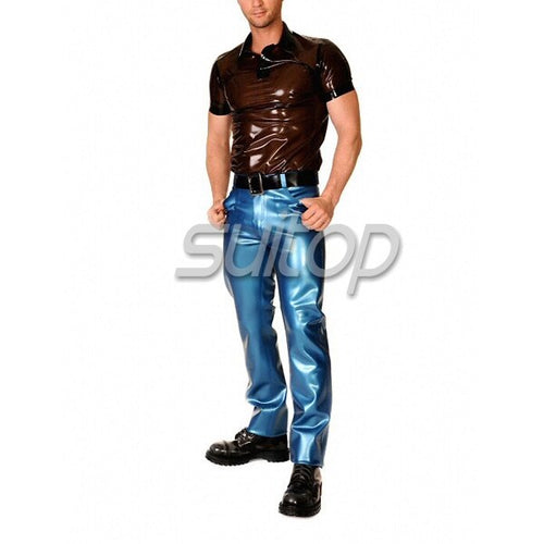 mens Latex Metallic