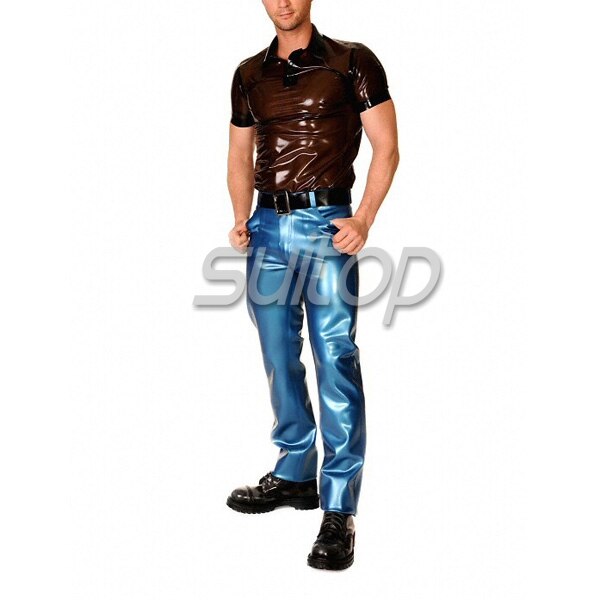 mens Latex Metallic