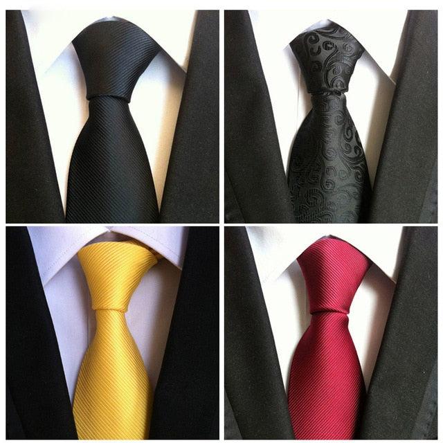 mens ties black