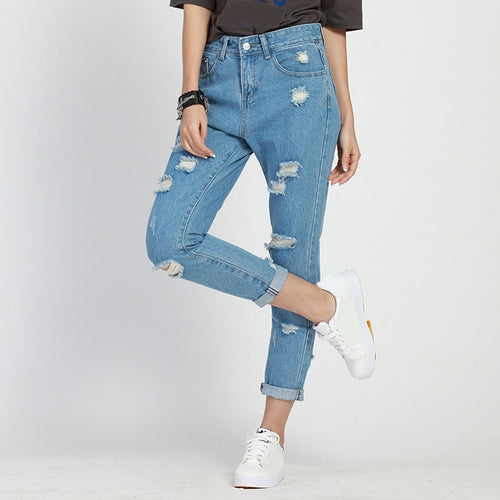 ripped jeans for