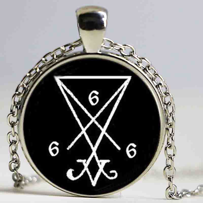 sigil satanic pendant