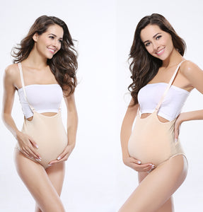 silicone belly pregnant