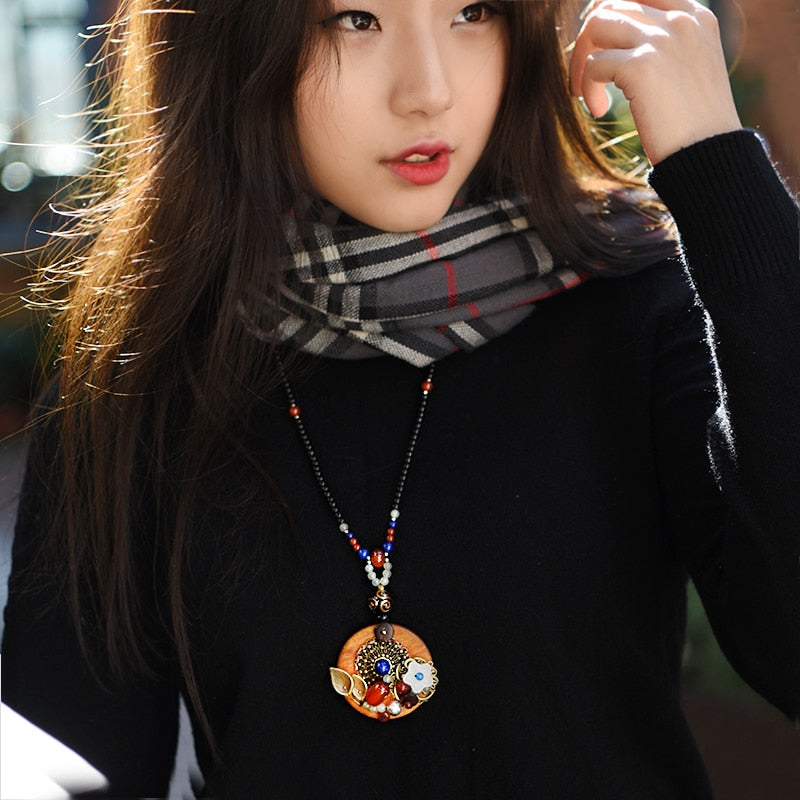 vintage sweater ethnic