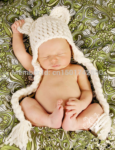 white crochet baby